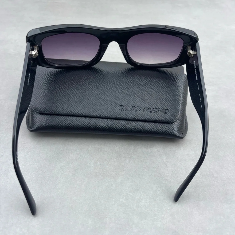 Quay x Guizio Uniform 55mm square sunglasses